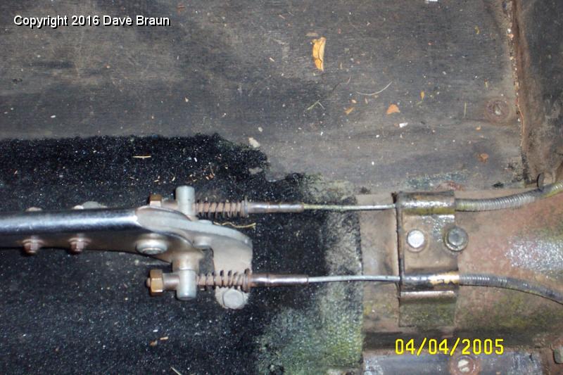 MGTD15470/Brakes/hand brake installation